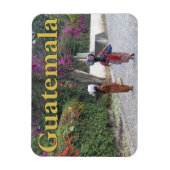 Guatemala Vrouwen, Vrouw, Bloemen, Traditionele Ju Magneet (Verticaal)