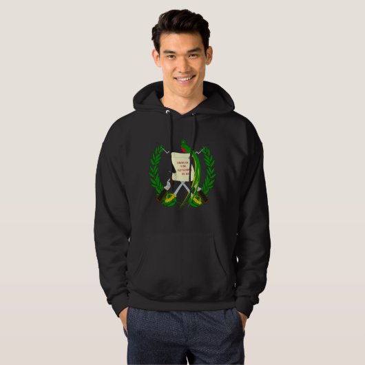 Guatemala wapenstilstand GT Hoodie (Voorkant volledig)