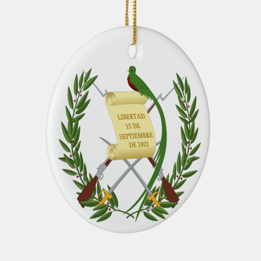 Guatemala wapenstilstand keramisch ornament (Rechts)