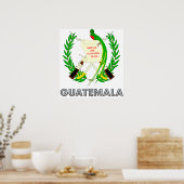 Guatemala wapenstilstand poster (Keuken)