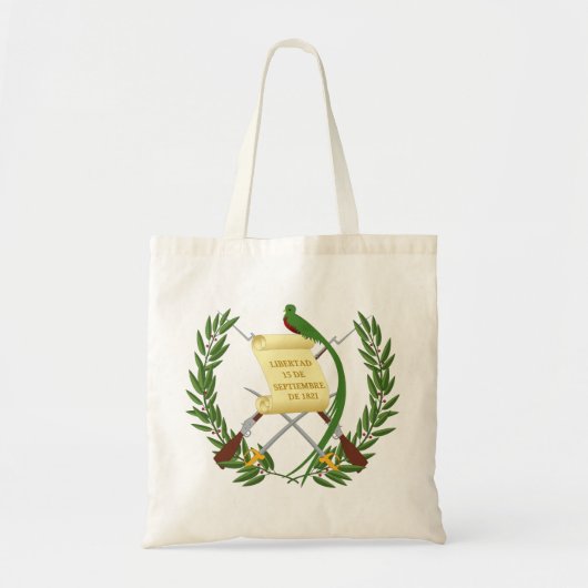 Guatemala wapenstilstand tote bag (Voorkant)