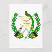 Guatemala Wapenstoofpot Briefkaart (Voorkant)