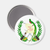 Guatemala Wapenstoofpot Magnet (Voorkant / Achterkant)