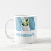 Guatemala Waving Flag met naam Koffiemok (Links)