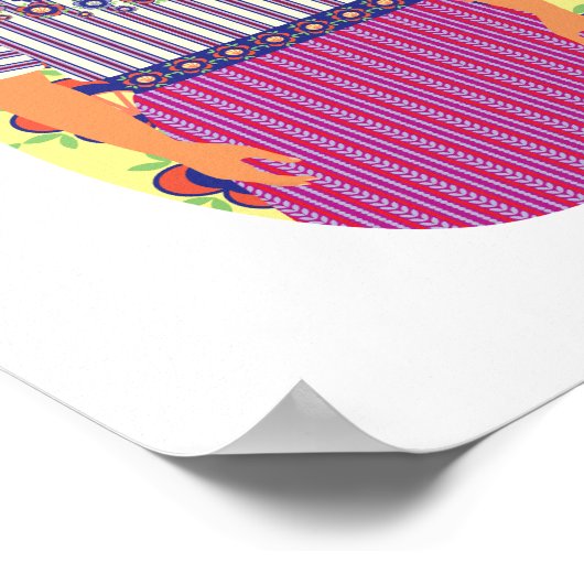 Guatemalaans Matryoshka Poster (Hoek)