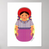 Guatemalaans Matryoshka Poster (Voorkant)