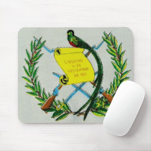 Guatemalaans Nationaal Symbool met Quetzal Muismat (Met muis)