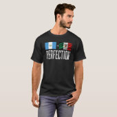 Guatemalaans plus Mexicaanse vlag voor een perfect T-shirt (Voorkant volledig)