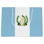 Guatemalaanse vlag groot cadeauzakje (Voorkant)