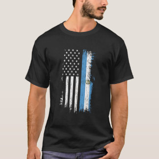 Guatemalan American Flag Pride Guatemala T-shirt
