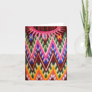 Guatemalan Greetings: De Maya-serie Kaart