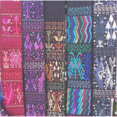 Guatemalan textile designs sticker (Voorkant)