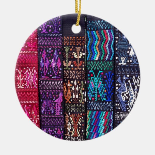 Guatemala's prachtige ontwerp keramisch ornament (Voorkant)