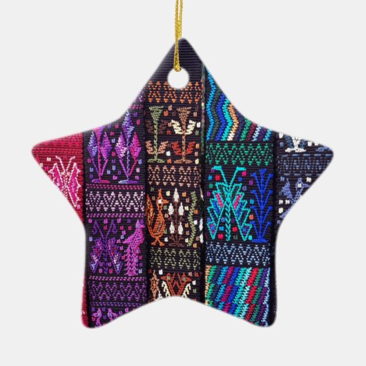 Guatemala's prachtige ontwerp keramisch ornament (Voorkant)