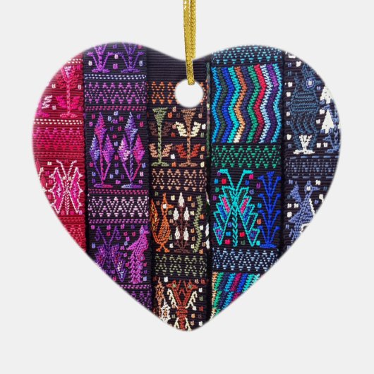 Guatemala's prachtige ontwerp keramisch ornament (Voorkant)