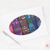 Guatemala's prachtige ontwerp ovale sticker (Envelop)