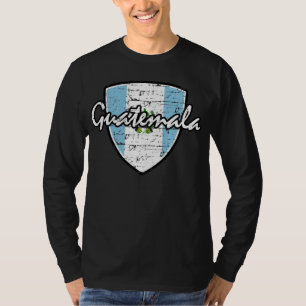 Guatemalteaans vlagontwerp t-shirt