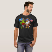 Guatemalteeks-Amerikaans erfgoed T-shirt (Voorkant volledig)