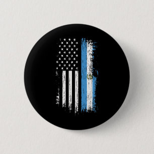 Guatemalteeks Amerikaanse Vlag - Trots Guatemala U Ronde Button 5,7 Cm