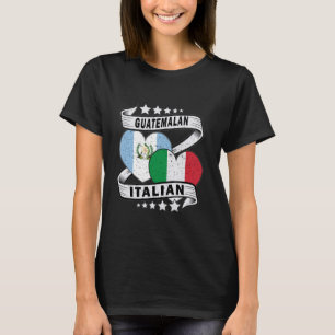 Guatemalteeks Italiaans Shirt Guatemala en Italië