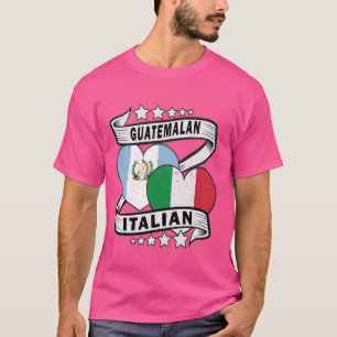 Guatemalteeks Italiaans Shirt Guatemala en Italië