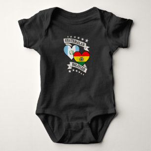 Guatemalteekse Boliviaanse hartvlaggen Guatemala B Romper