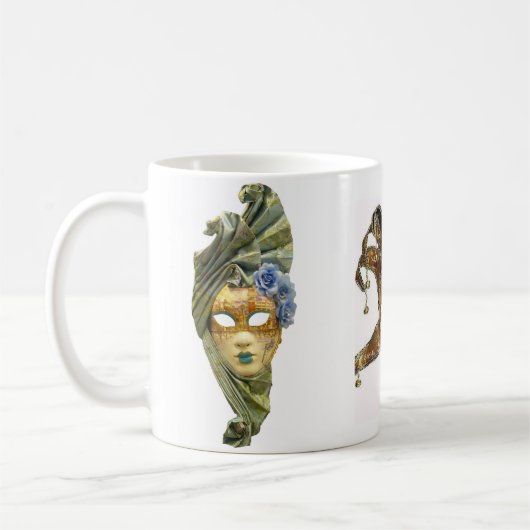 "Guatemalteekse Maskers"  Koffiemok (Links)