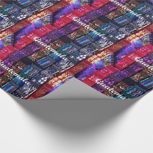 Guatemalteekse textieldesign. cadeaupapier (Hoek)