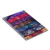 Guatemalteekse textieldesign notitieboek (Rechterzijde)