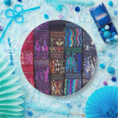Guatemalteekse textieldesign papieren bordje (Feest)