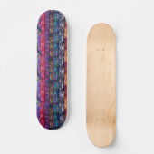 Guatemalteekse textieldesign persoonlijk skateboard (Voorkant)