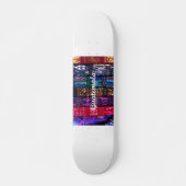 Guatemalteekse textieldesign. persoonlijk skateboard (Voorkant)