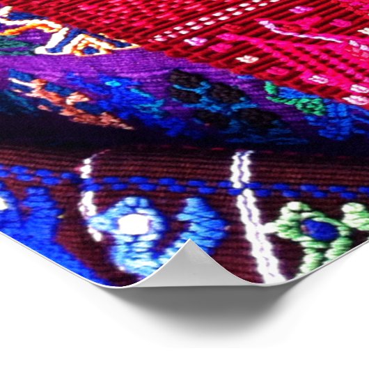 Guatemalteekse textieldesign. poster (Hoek)
