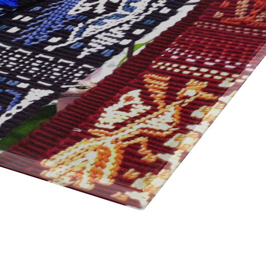 Guatemalteekse textieldesign. snijplank (Hoek)