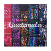 Guatemalteekse textieldesign. tegeltje (Voorkant)