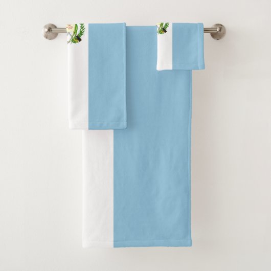 Guatemalteekse vlag bad handdoek (Insitu)