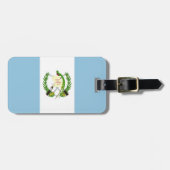 Guatemalteekse vlag bagagelabel (Voorkant horizontaal)