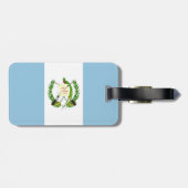 Guatemalteekse vlag bagagelabel (Achterkant horizontaal)