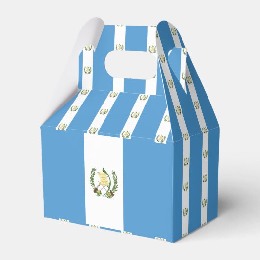 Guatemalteekse vlag bedankdoosjes (Voorkant Zijde)