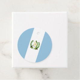 Guatemalteekse vlag bedankjes labels