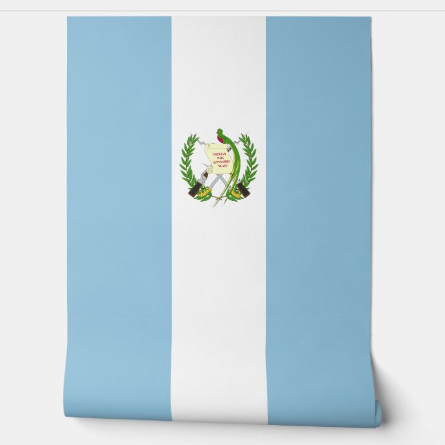 Guatemalteekse vlag behang (Afrollen)