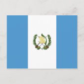 Guatemalteekse vlag briefkaart (Voorkant)
