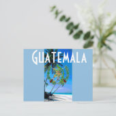 Guatemalteekse vlag briefkaart (Staand voorkant)