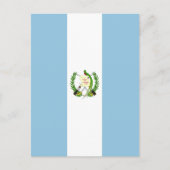 Guatemalteekse vlag briefkaart (Voorkant)