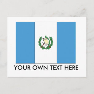 Guatemalteekse vlag briefkaart