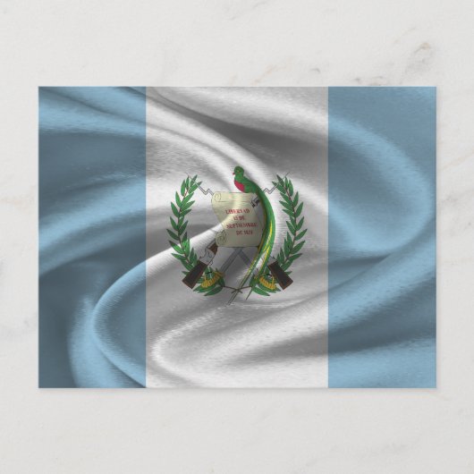 Guatemalteekse vlag briefkaart (Voorkant)
