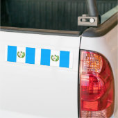 Guatemalteekse vlag bumpersticker (Op Truck)
