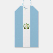 Guatemalteekse vlag cadeaulabel (Achterkant)