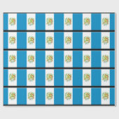 Guatemalteekse vlag cadeaupapier (Vlak)