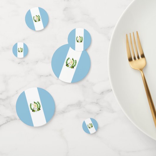 Guatemalteekse vlag confetti (Groep)